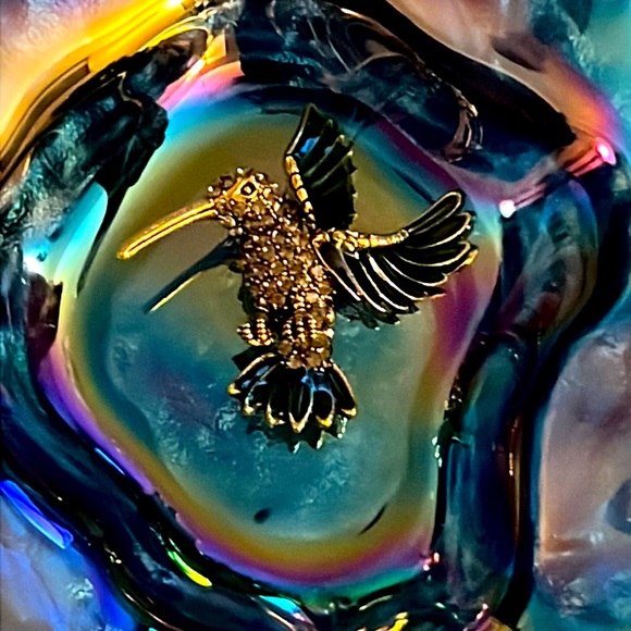 🦋Butterfly & Hummingbird Brooch Set - Picture 2 of 3